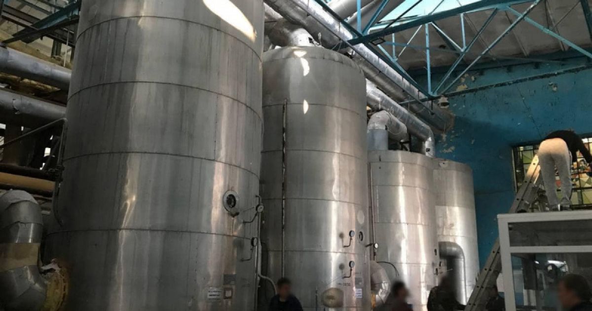 Взрыв на сахарном заводе