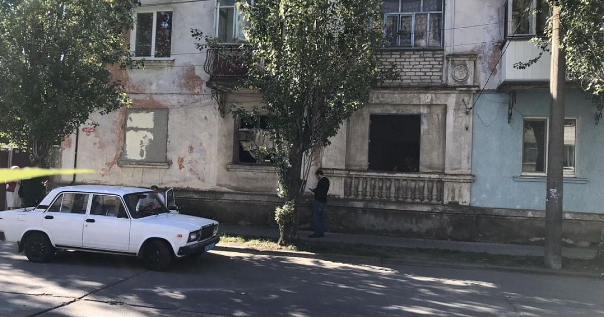Взрыв в Бердянске