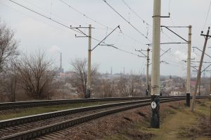поезд, рельсы, фото Александры Будилки