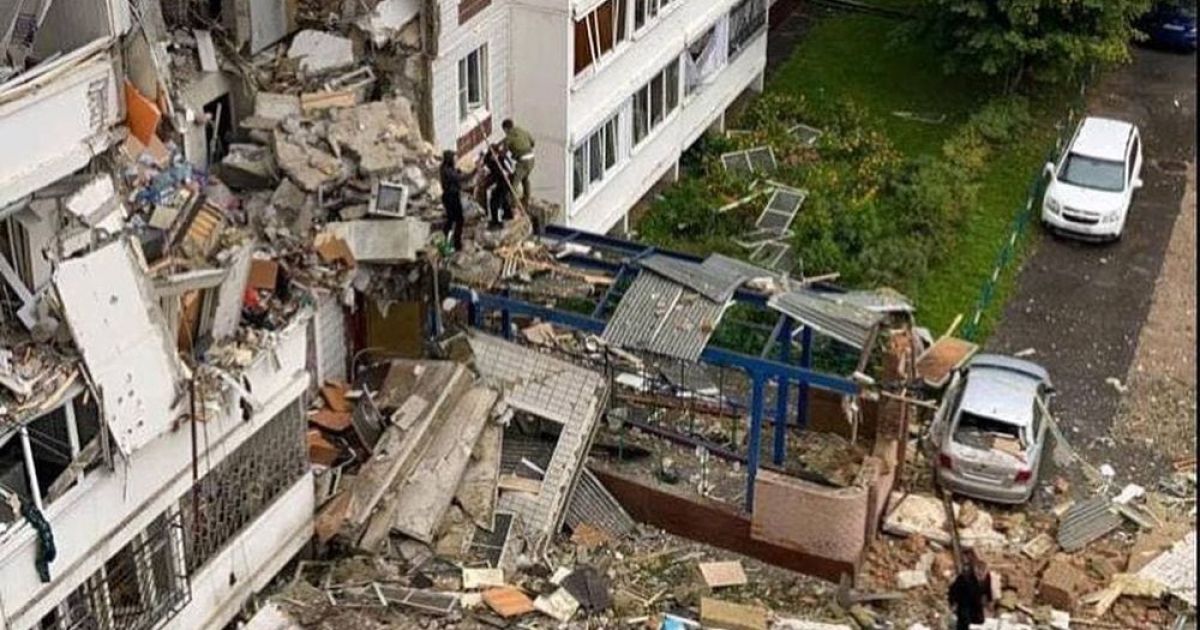 Взрыв газа в Ногинске