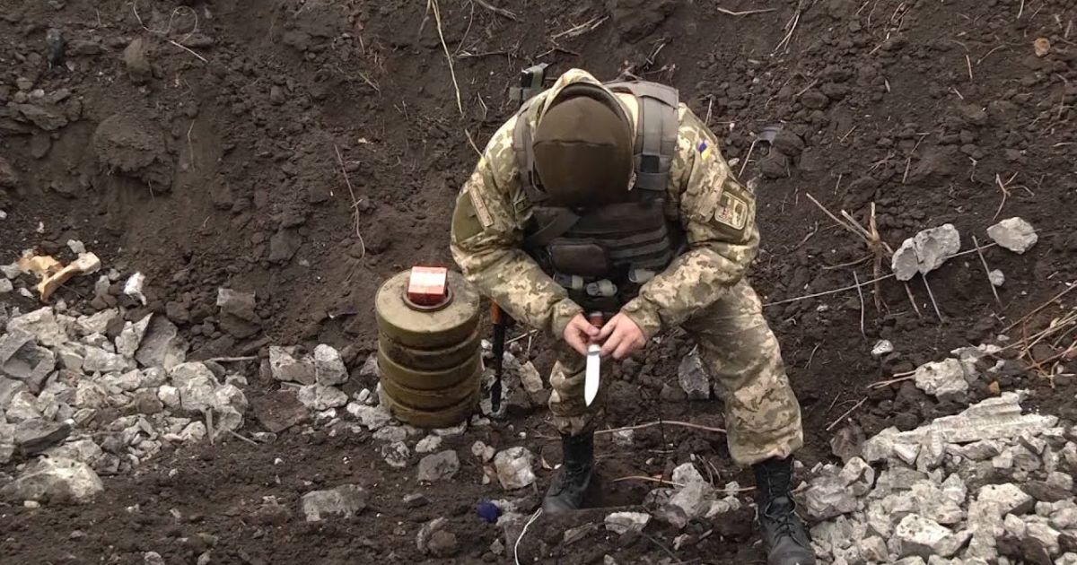 Боец ВСУ