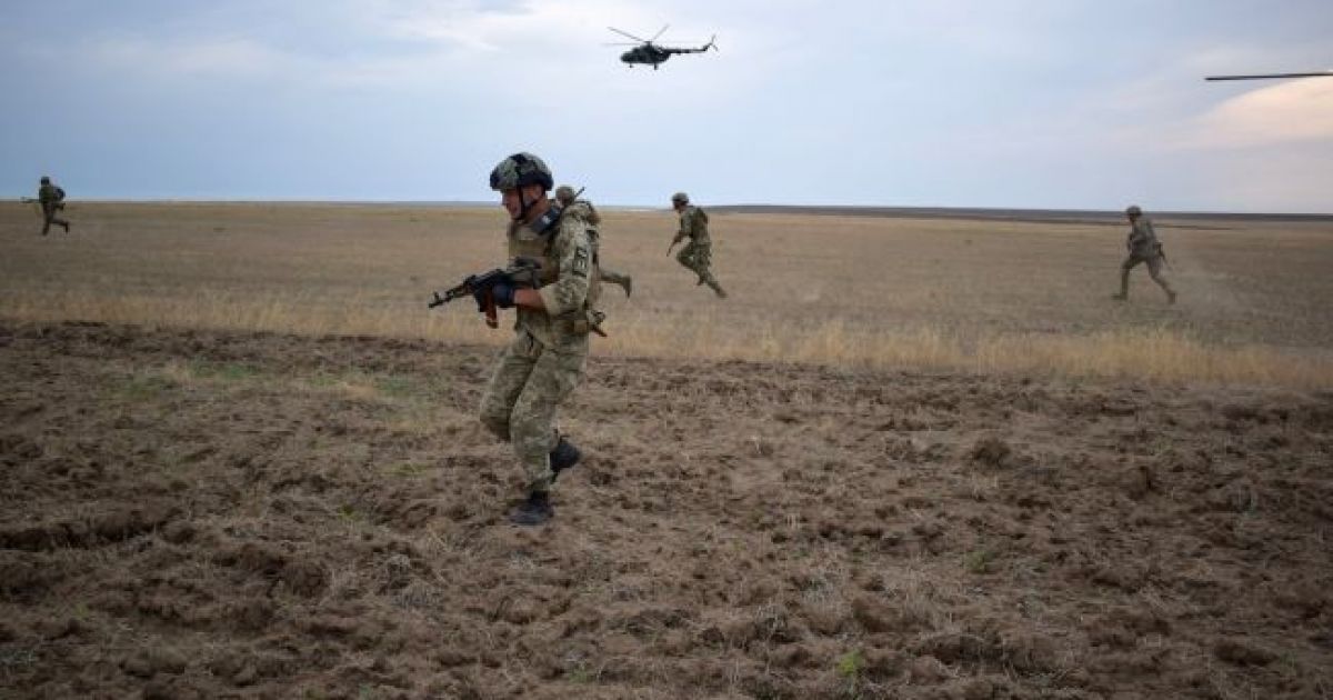 Обстрел на Донбассе
