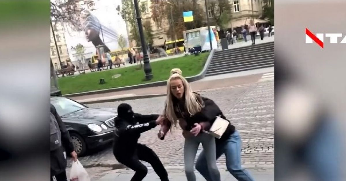 Инсценировка похищения во Львове