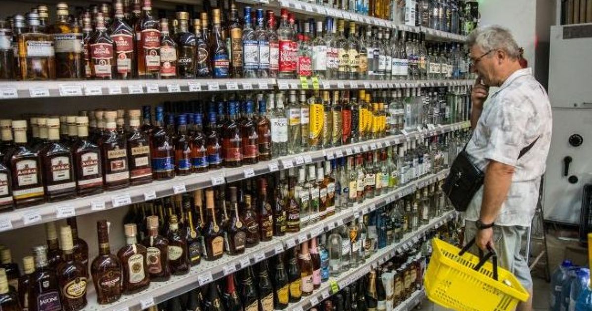алкоголь, продажа