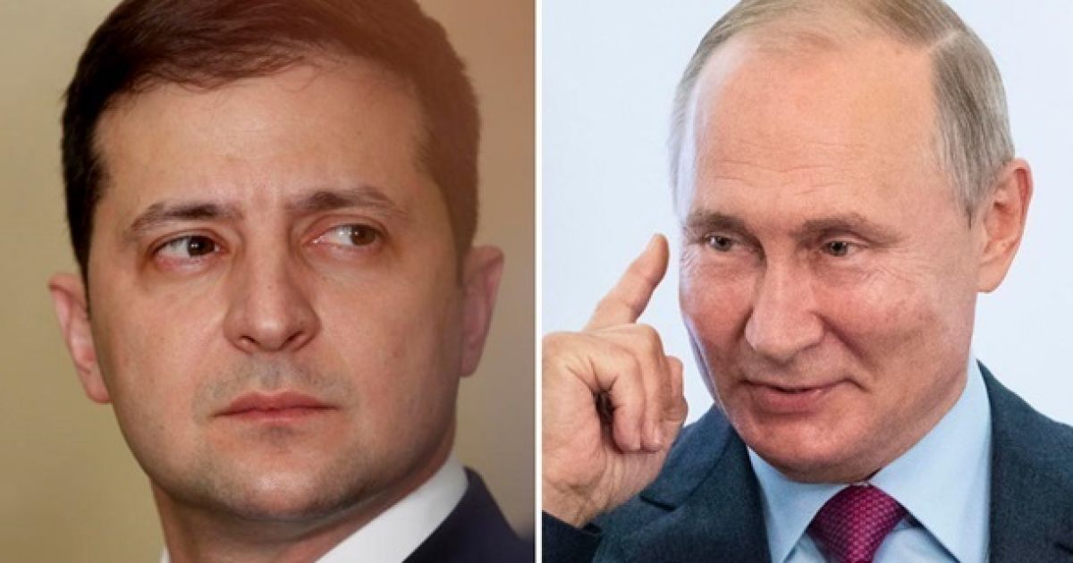 Зеленский и Путин