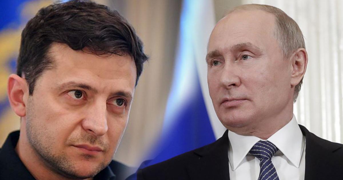 Зеленский и Путин