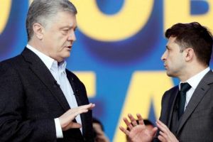 Зеленский, Порошенко
