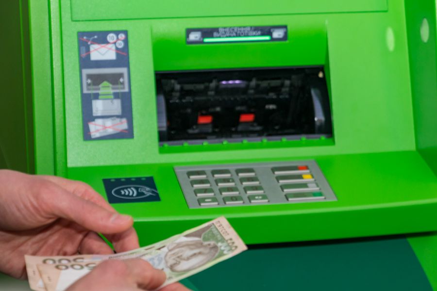 банкомат Приватбанка