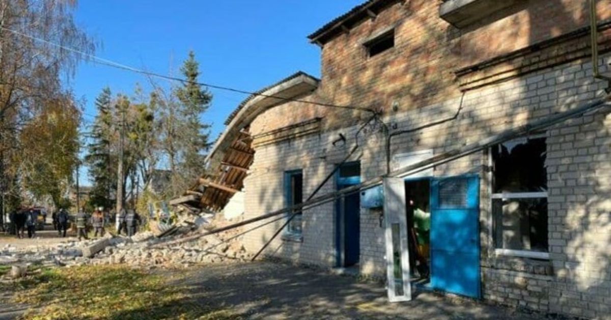 Место взрыва