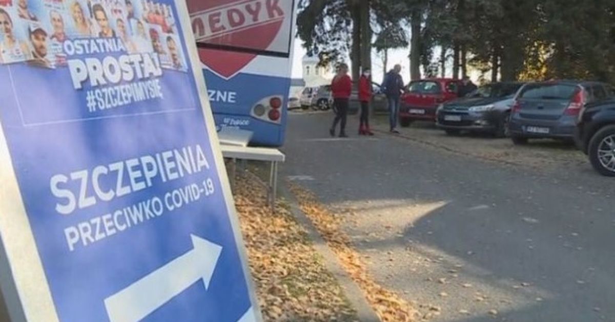 польша вакцинация кладбища