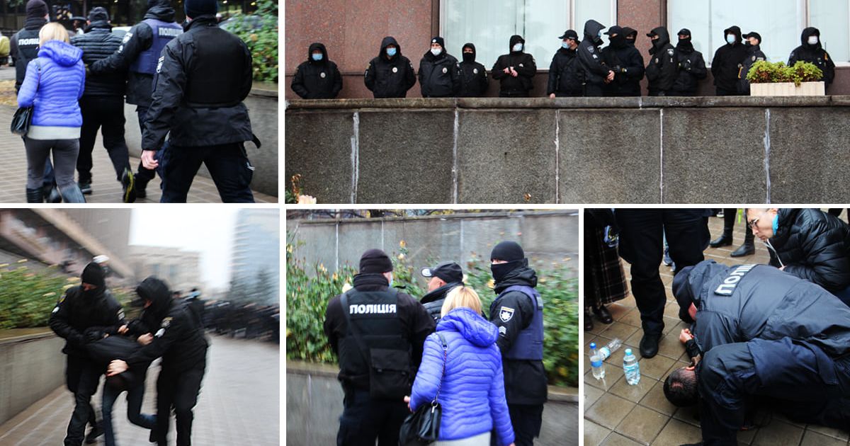 протест в Запорожье