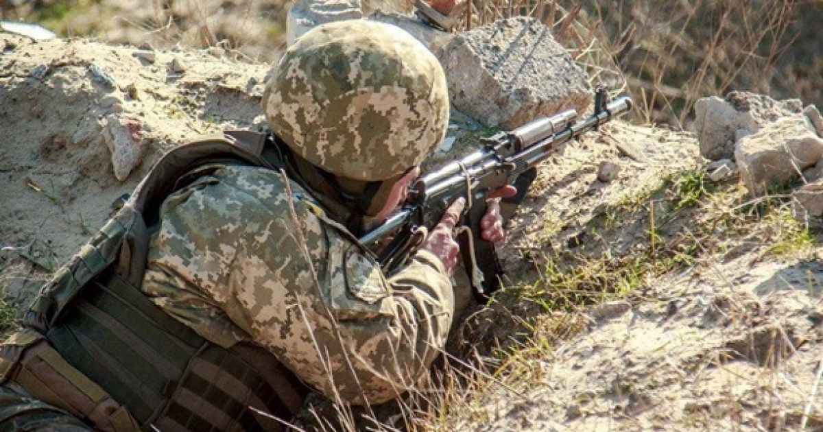 Боец ВСУ