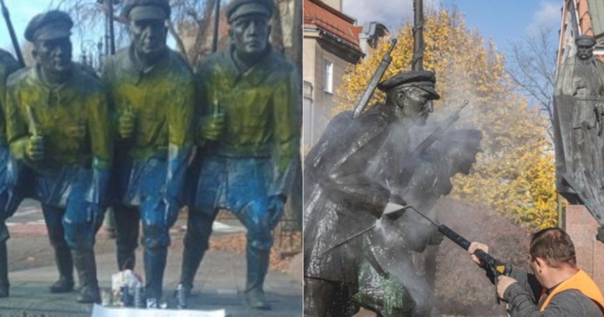 памятник Пилсудскому в Кракове