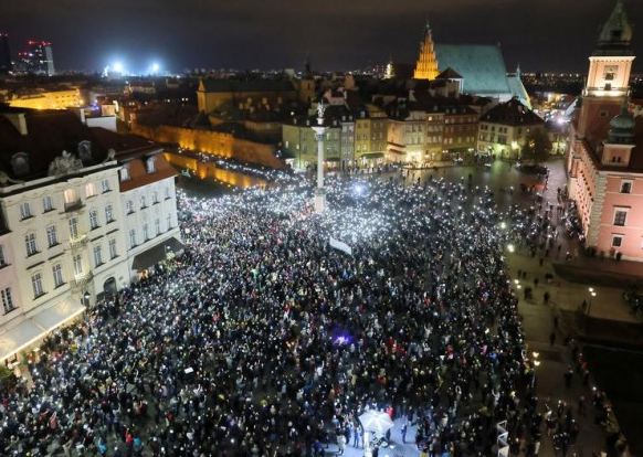 протест в Польше