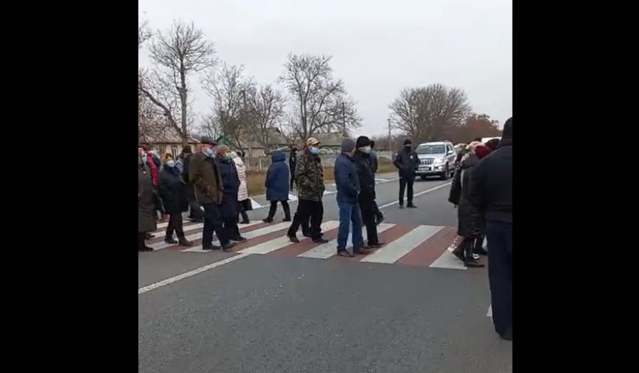 Перекриття траси на Вінниччині