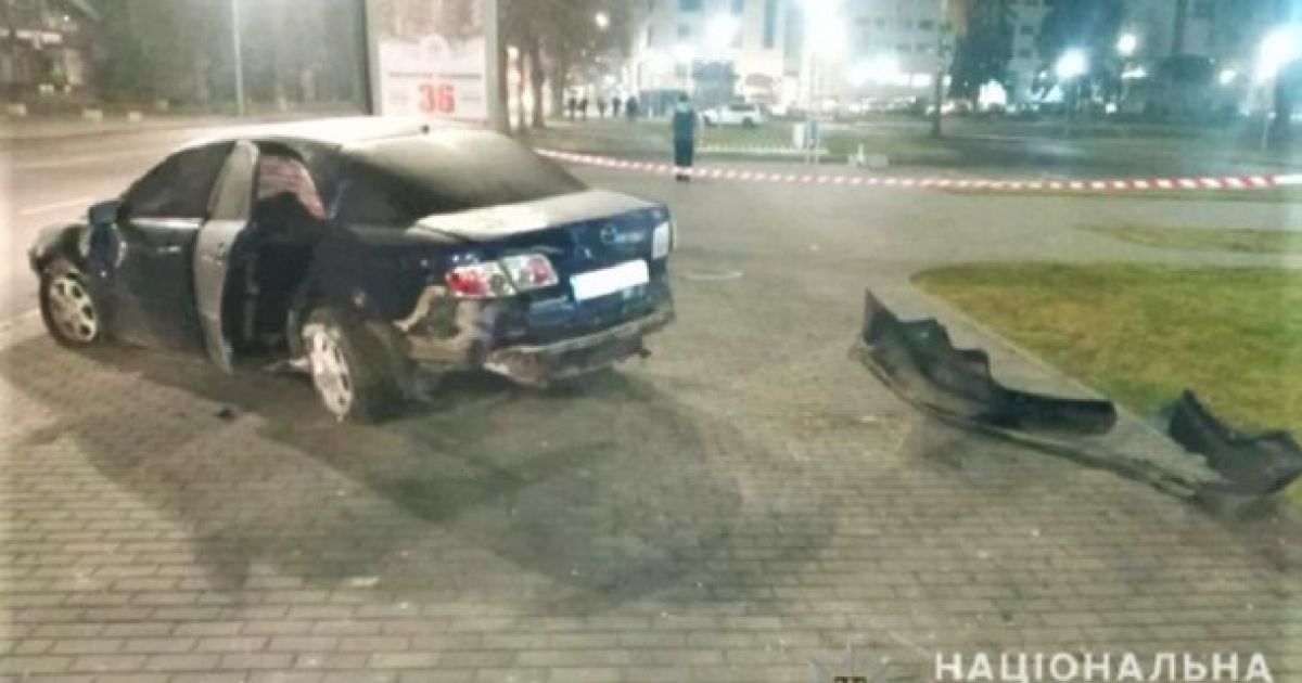 Место ДТП
