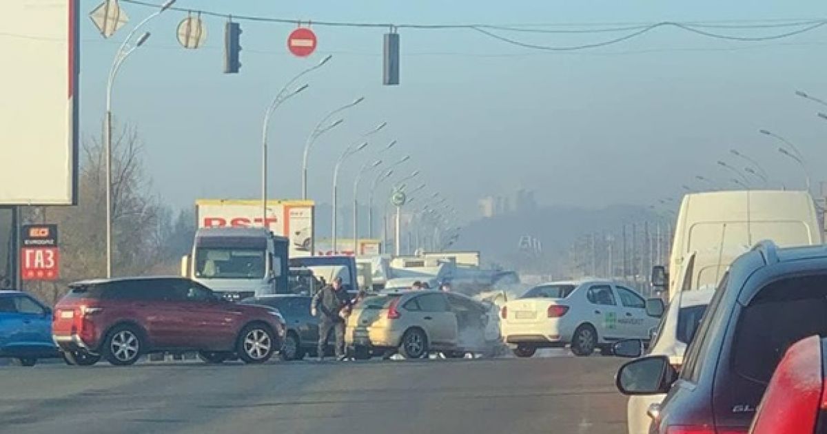 Загорелось авто