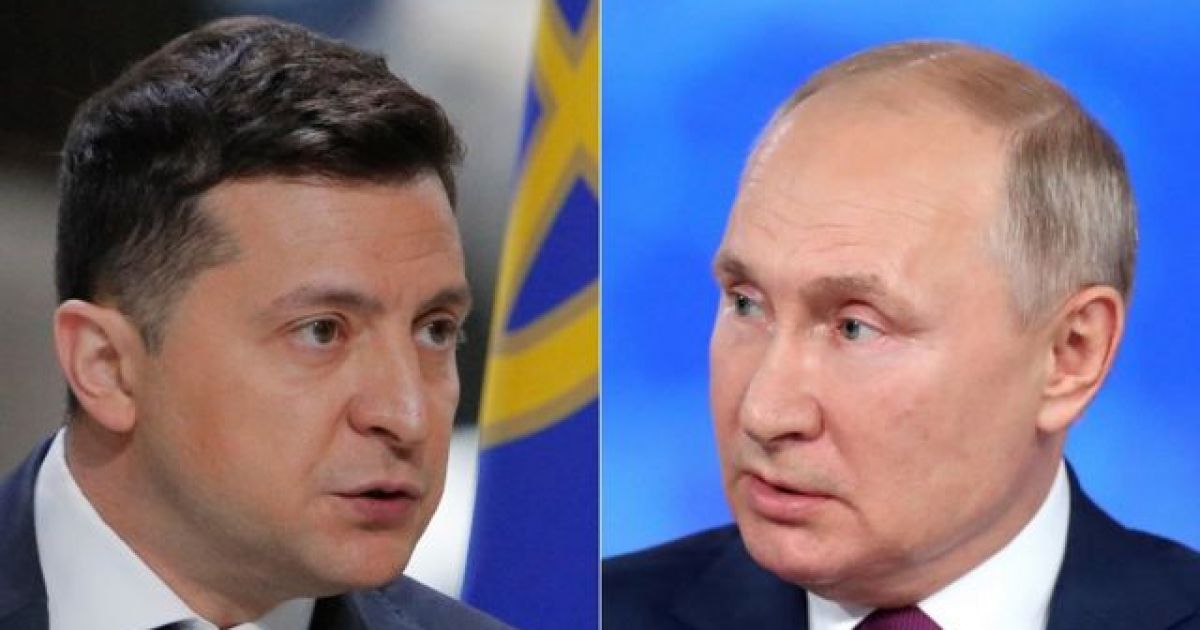 Зеленский и Путин