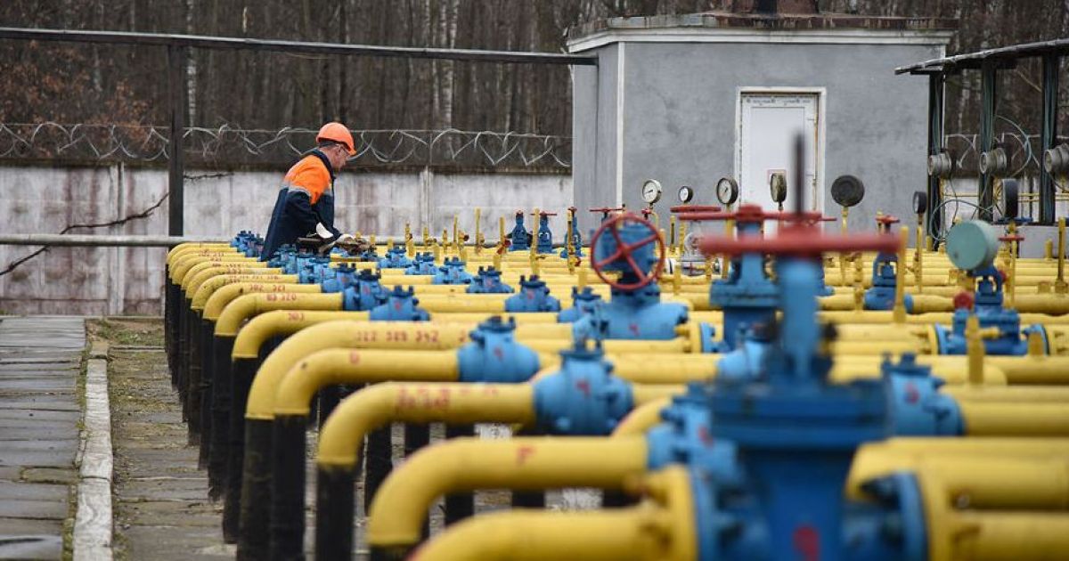 газовое хранилище