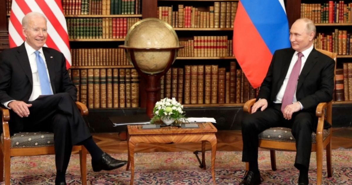 Байден и Путин