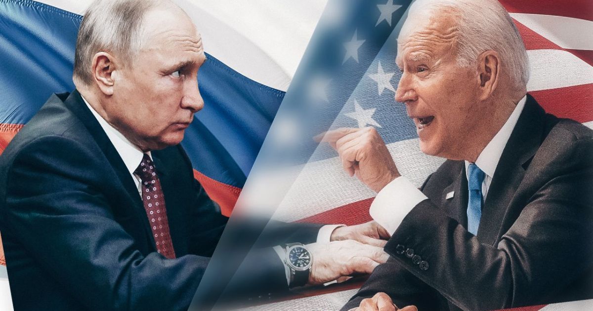 Владимир Путин и Джо Байден