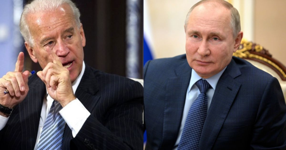 Джо Байден и Владимир Путин