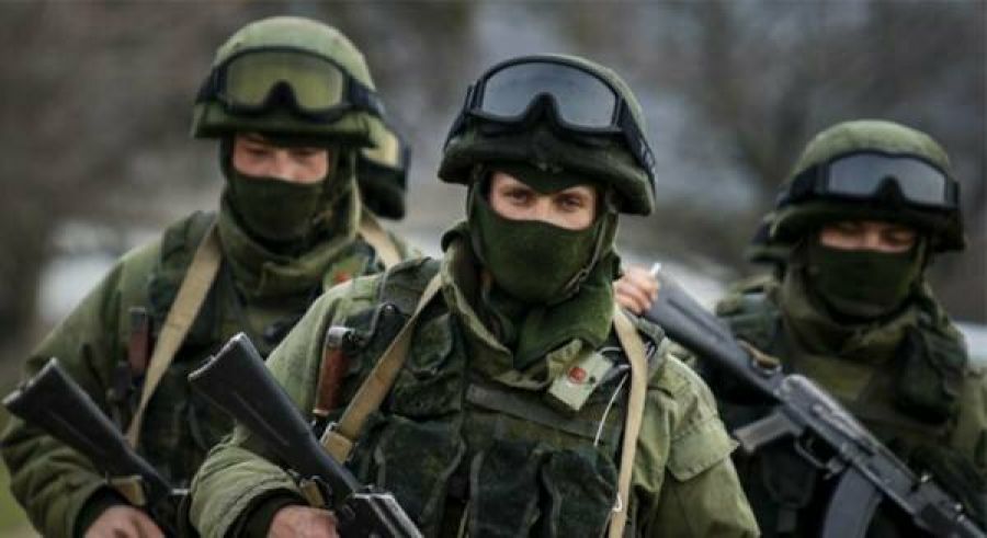 Российские солдаты на Донбассе