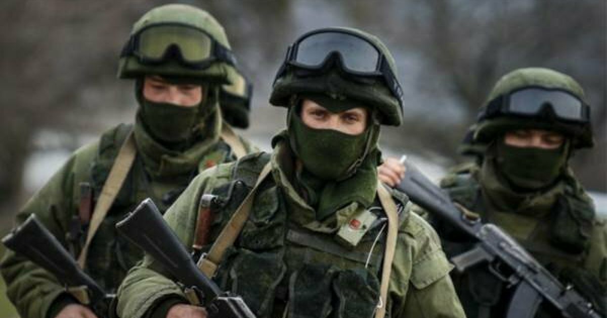 Российские солдаты на Донбассе