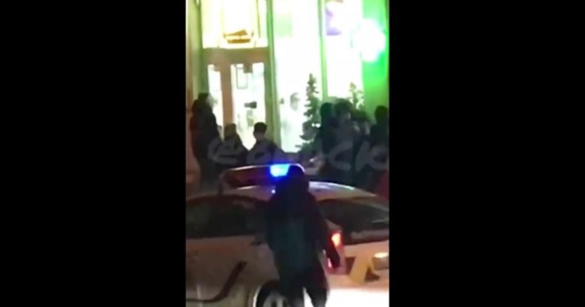 Драка во Львове