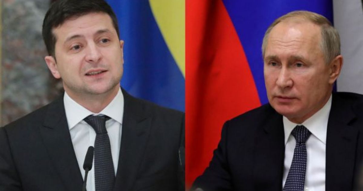 Зеленский и Путин