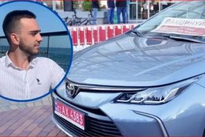 в Виннице авто выиграл сын судьи
