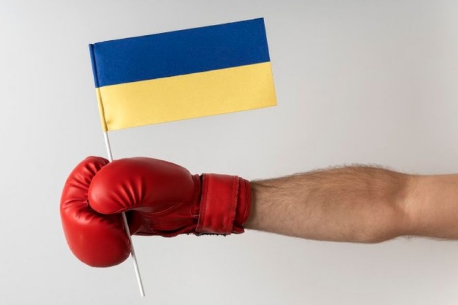 Украинский боксёр