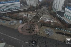 Протесты в Казахстане