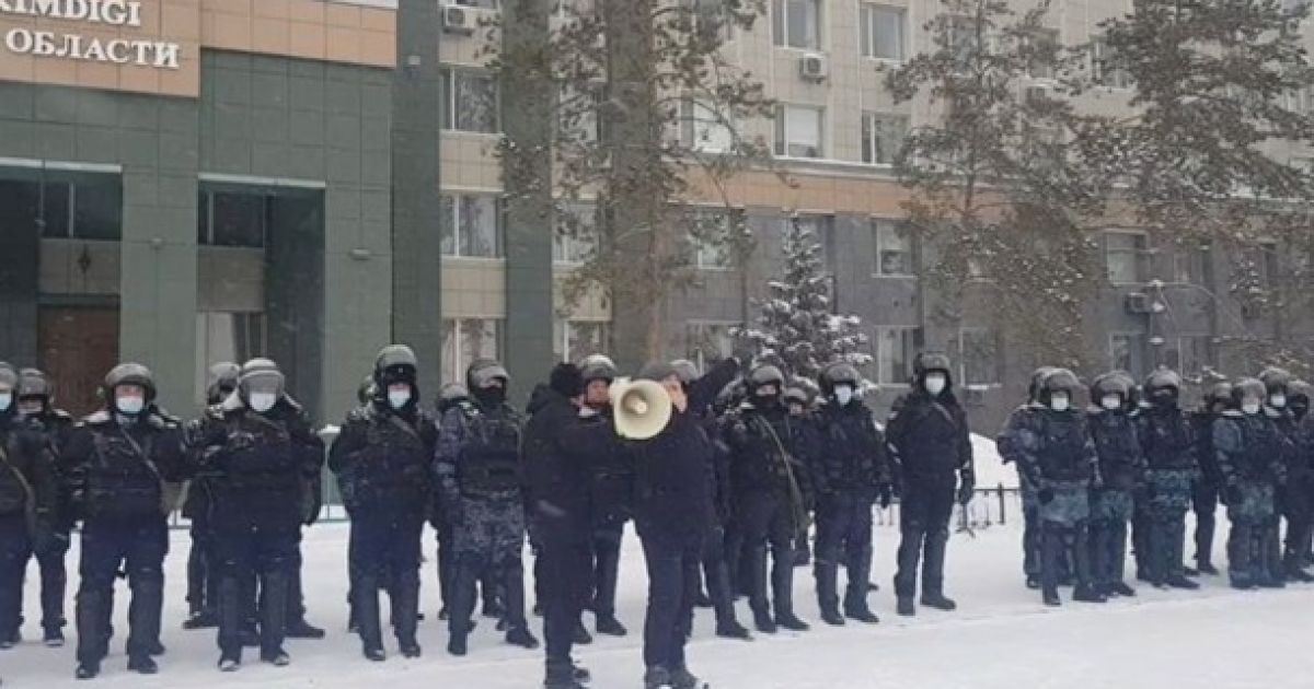 Штурм в Казахстане