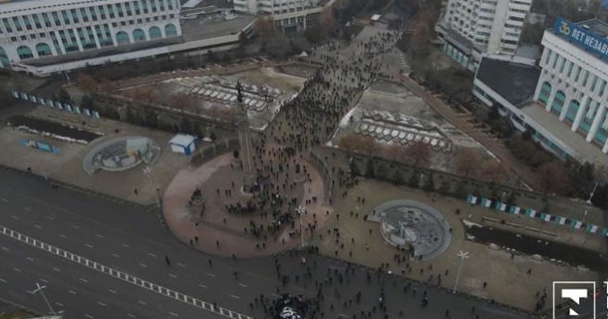 Протесты в Казахстане