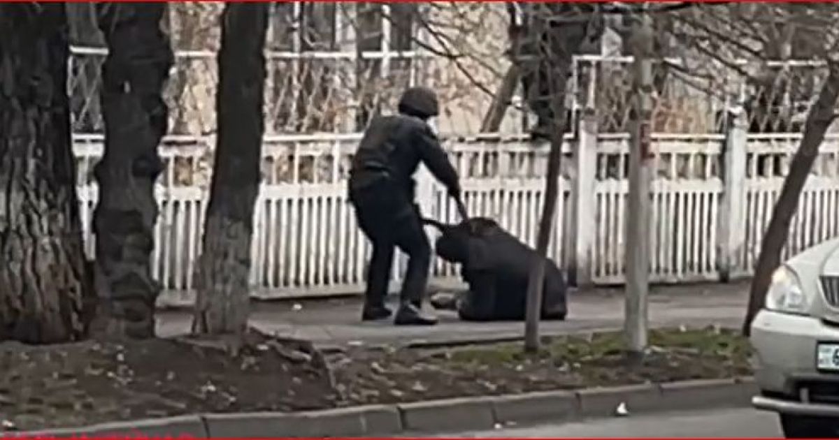 силовики в Алматы