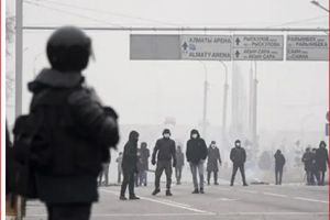 протесты в Казахстане