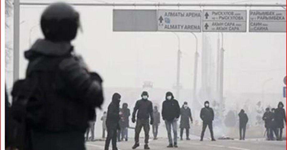протесты в Казахстане