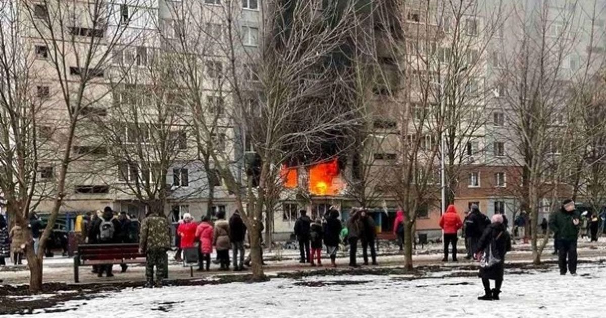 Место взрыва