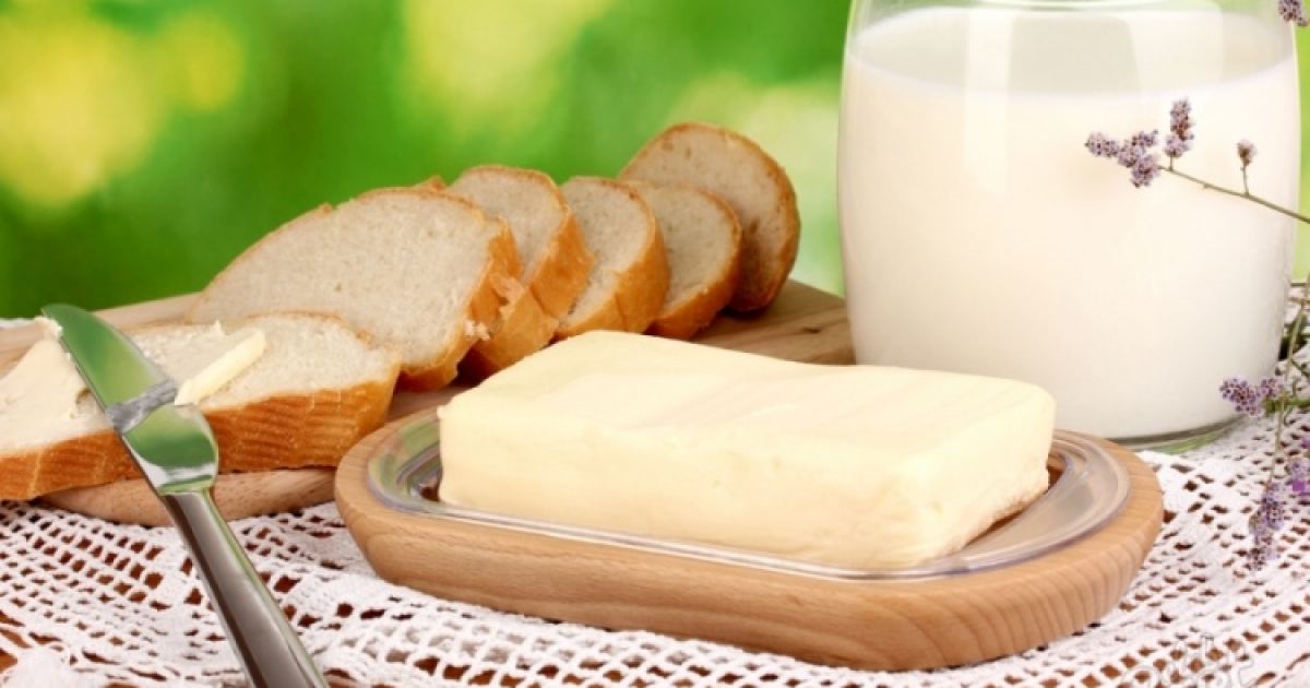 масло и молоко