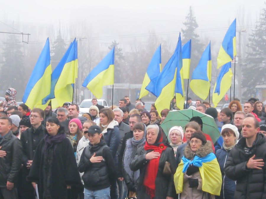 украинцы, фото Александры Будилки