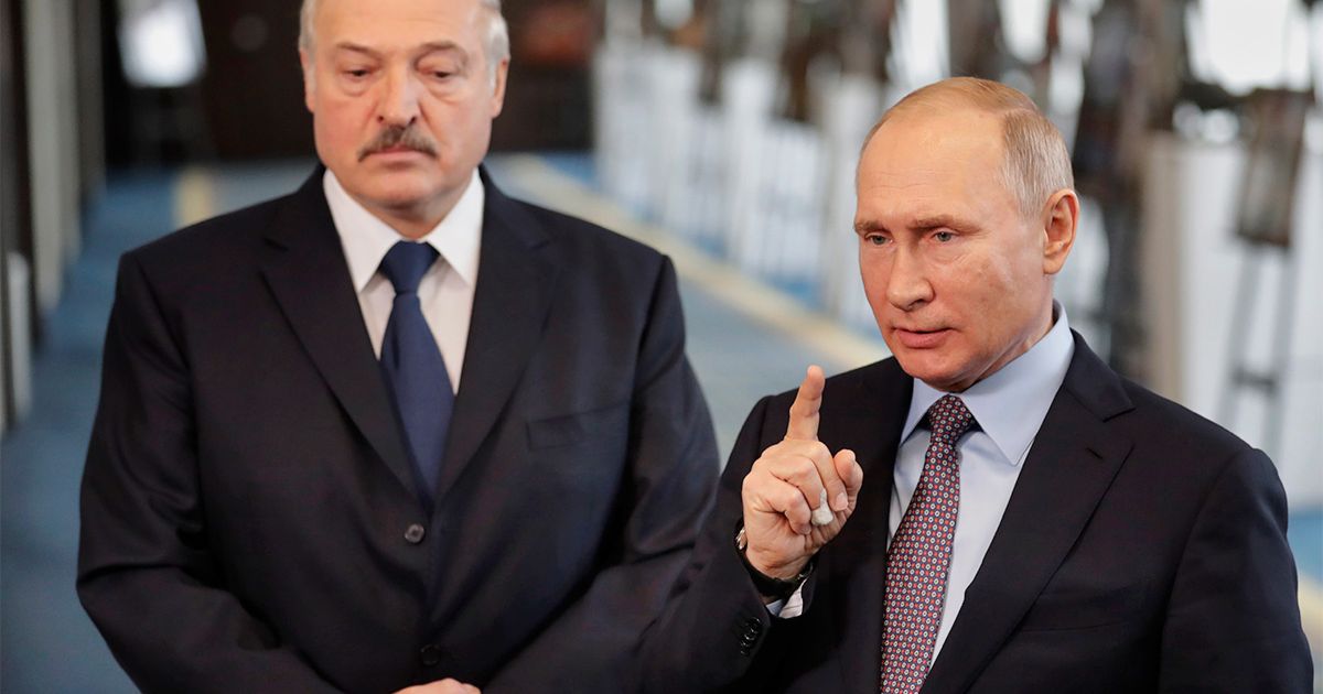 Лукашенко и Путин