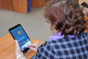 Пенсионеры и смартфон