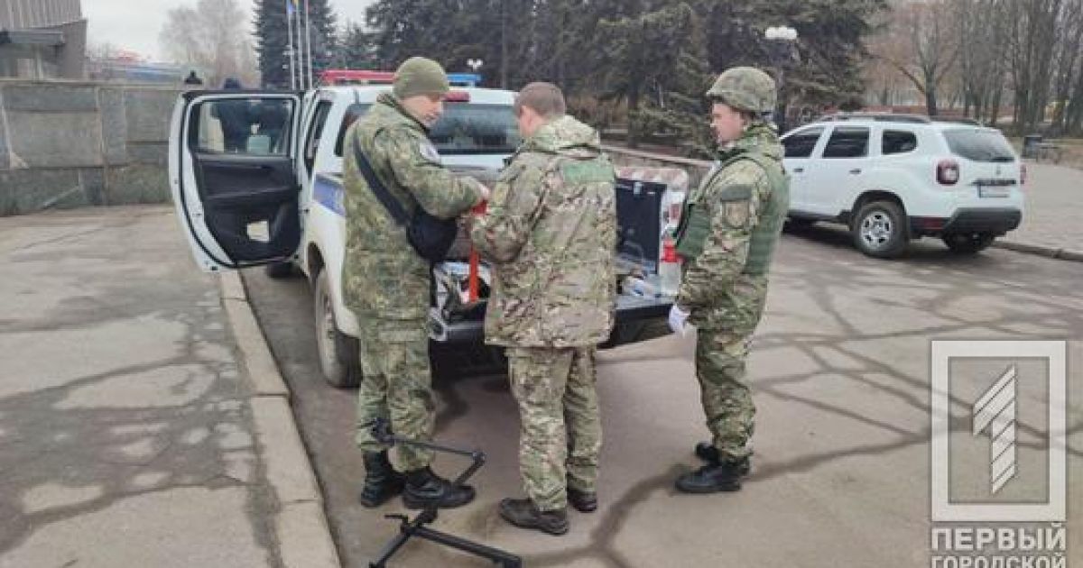 Эвакуация горсовета Кривого Рога