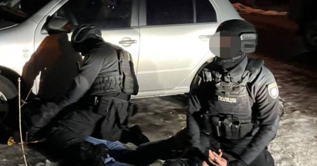 Задержание полицейских