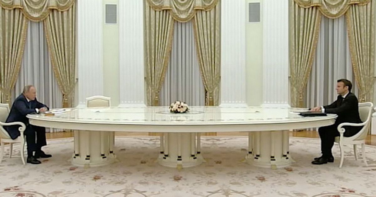 Путин и Макрон