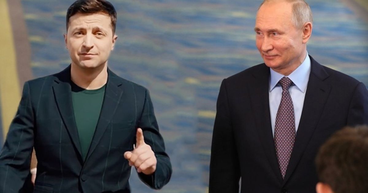 Зеленский и Путин