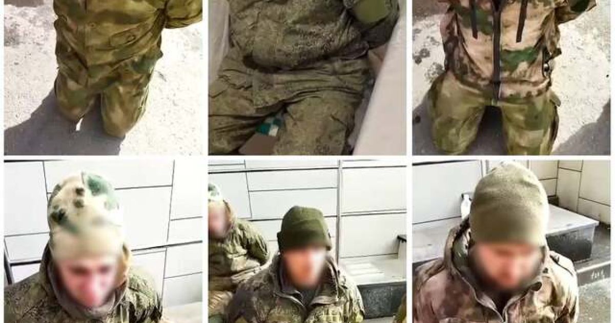 Российские военные сдаются в плен