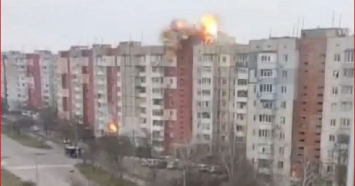 обстрел Херсона