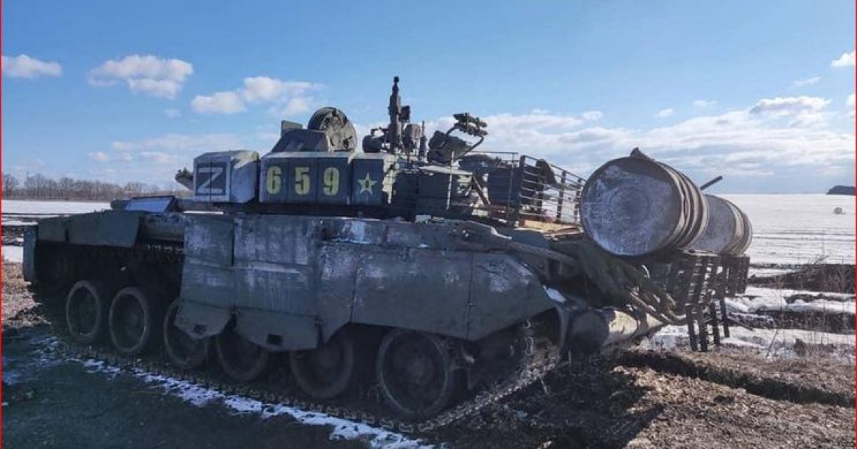 брошенная техника РФ
